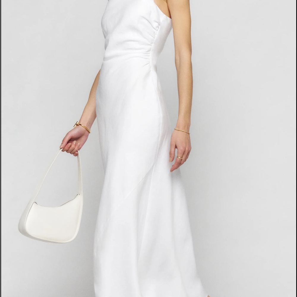 Reformation Casette Linen Dress NWOT